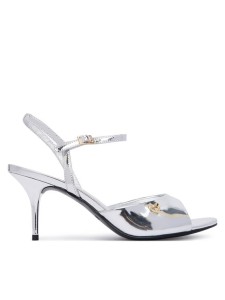 LOVE MOSCHINO Sandały JA16107G0OJE090B Srebrny