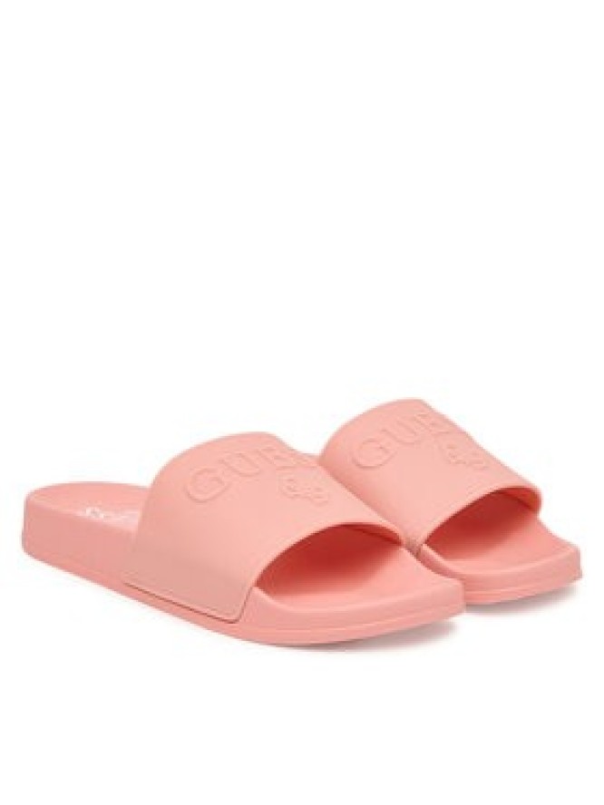 Guess Klapki E6GZ17 BB00F Różowy