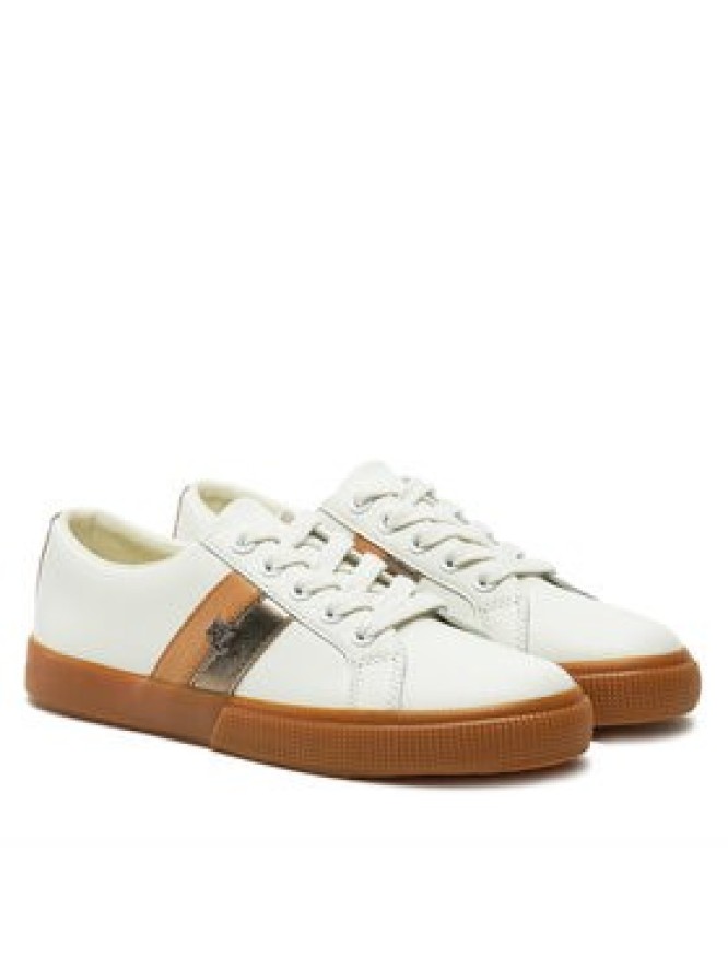 Lauren Ralph Lauren Sneakersy 802942784001 Biały