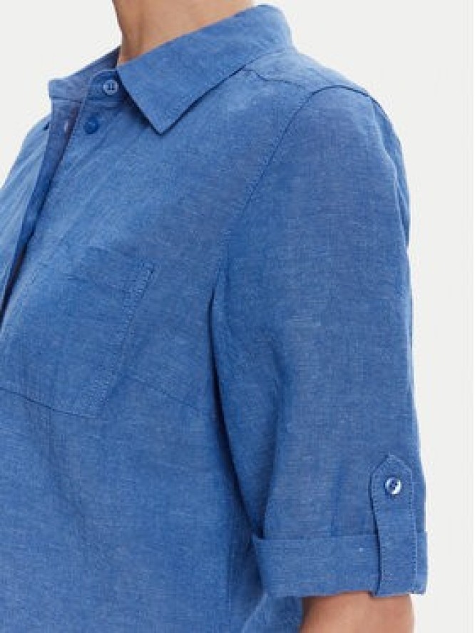 Olsen Koszula 12002121 Niebieski Regular Fit