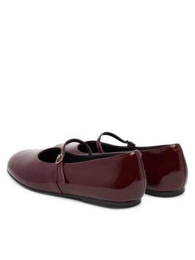 Clarks Baleriny Livia Sky 26184743 Bordowy