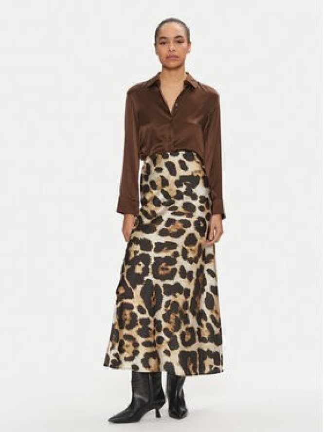 Imperial Spódnica midi GHN4ISO Brązowy Regular Fit