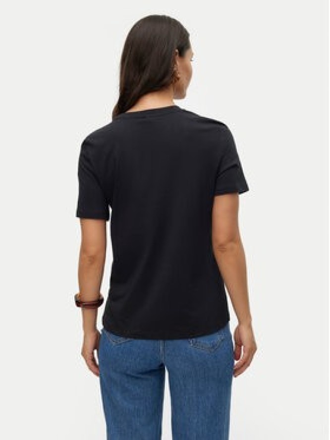 Vero Moda T-Shirt Paulina 10316991 Czarny Regular Fit
