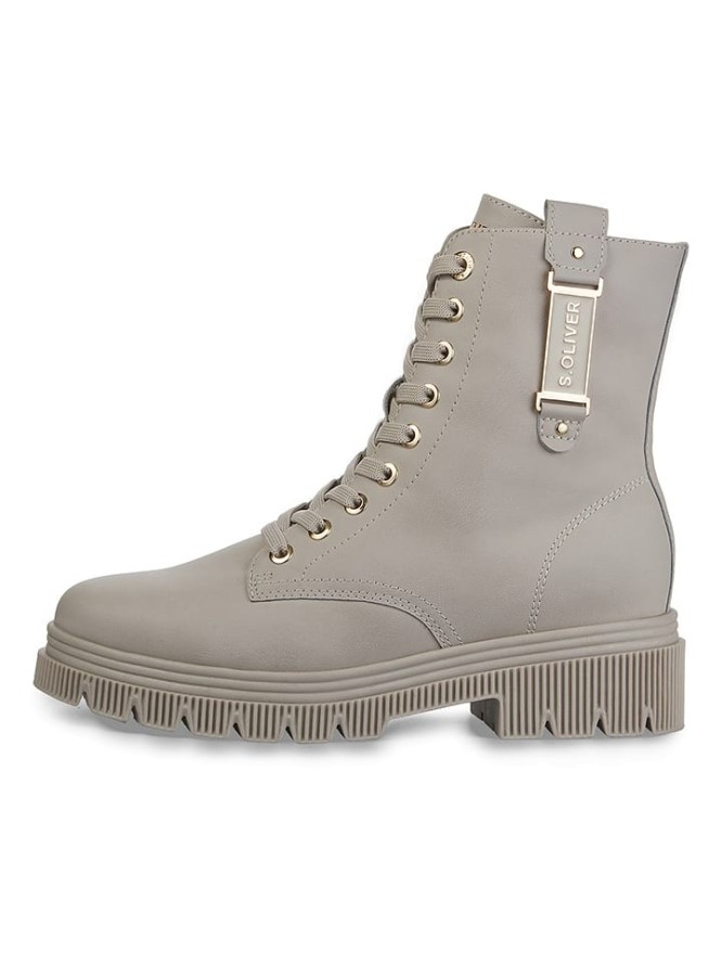 s.Oliver Botki w kolorze szarym rozmiar: 41