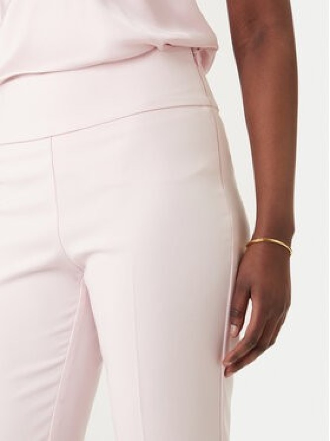 Rinascimento Spodnie materiałowe CFC0127876003 Różowy Slim Fit