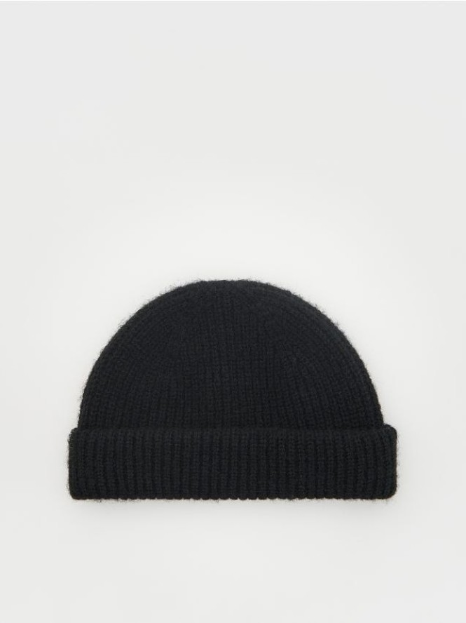 Czapka beanie - czarny