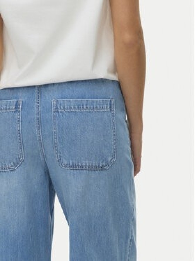 Vero Moda Jeansy Allison 10342870 Niebieski Wide Leg