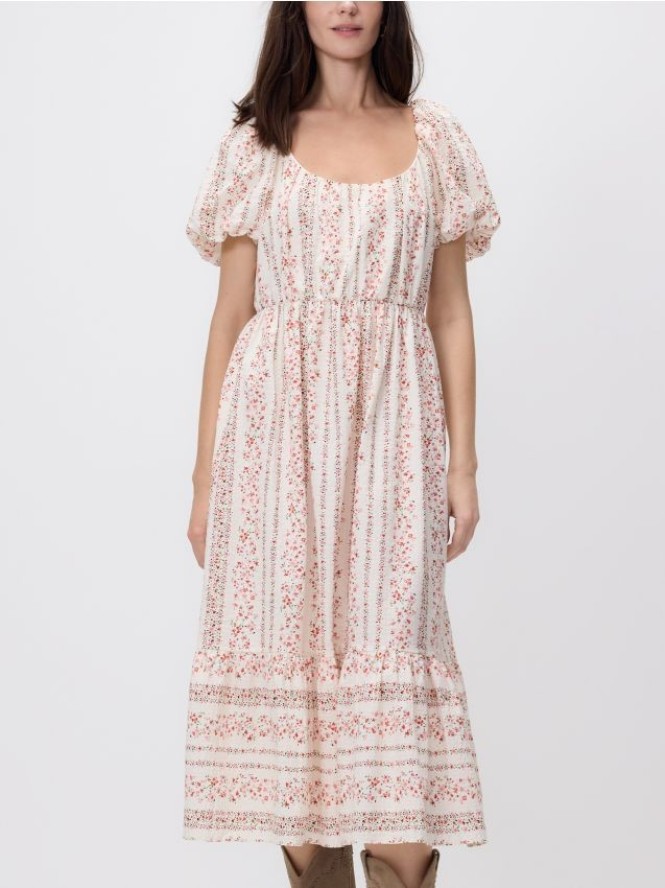 Sukienka maxi - wielobarwny