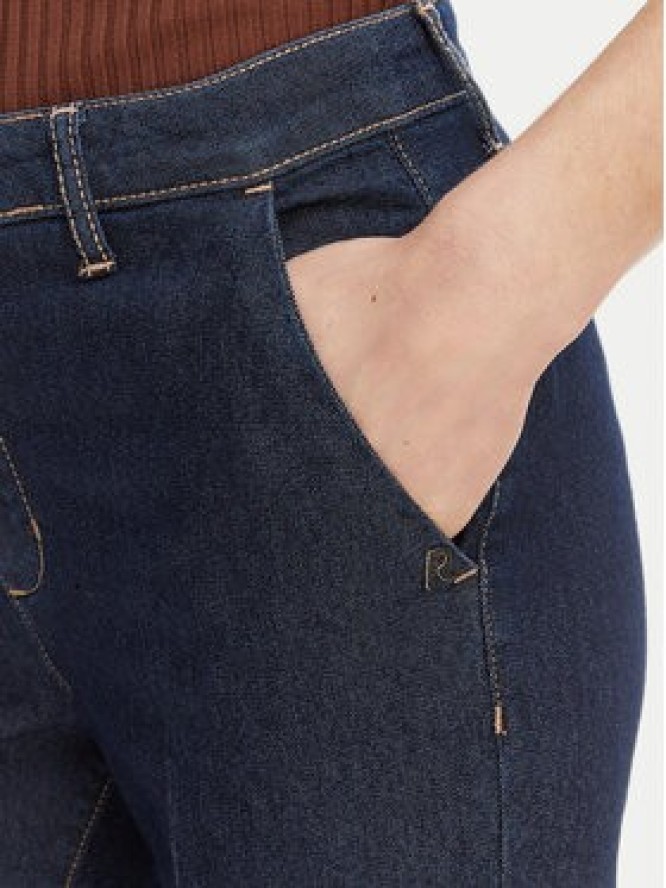 Rinascimento Jeansy CFC0127958003 Granatowy Slim Fit
