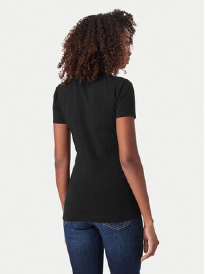 Guess T-Shirt W6YI56 K5028 Czarny Slim Fit
