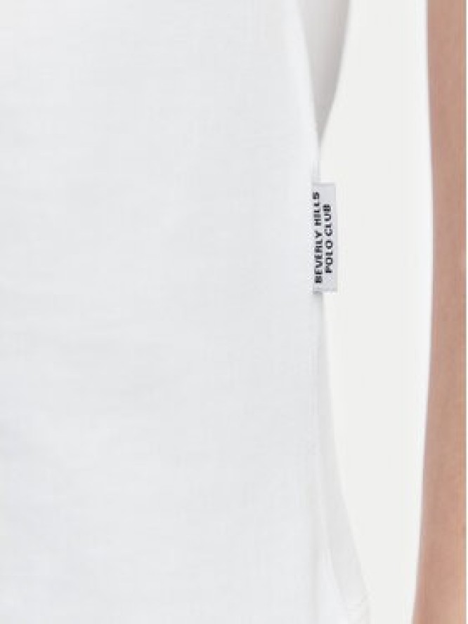 Beverly Hills Polo Club T-Shirt P-SS26W-TS516518 Biały Regular Fit