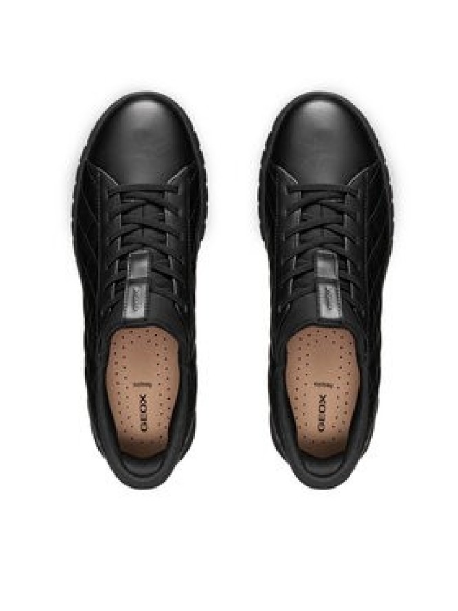 Geox Sneakersy D Flextride Plus D667SB 000BC C9999 Czarny