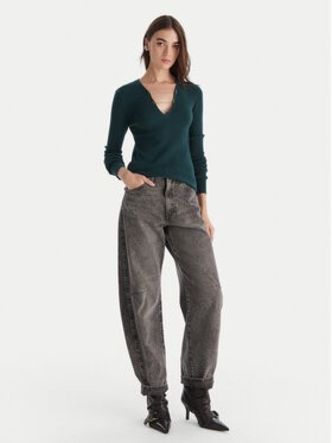 Patrizia Pepe Sweter 2K0331/K7S0-G619 Zielony Regular Fit