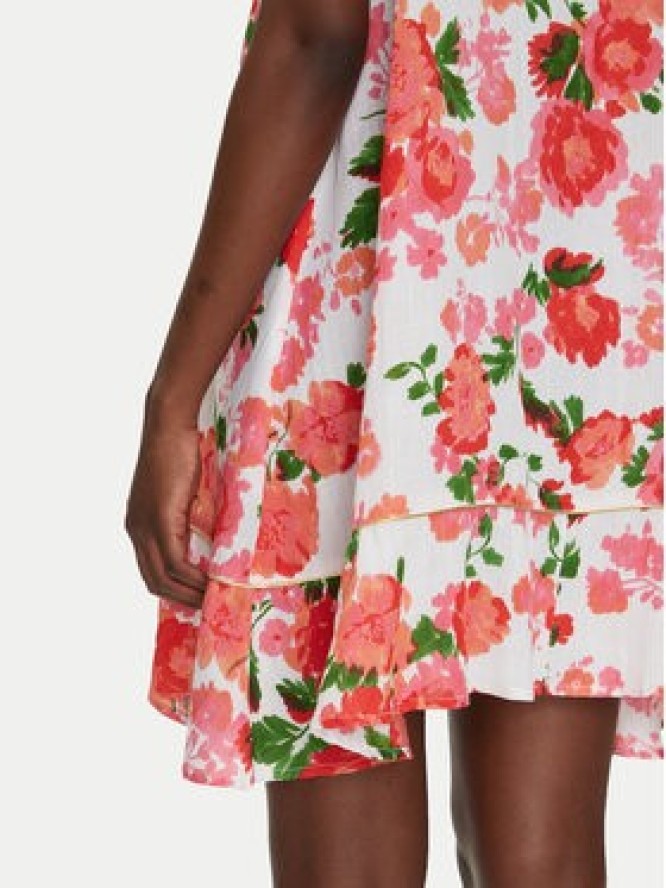 Iconique Sukienka koszulowa IC25-044 Biały Regular Fit