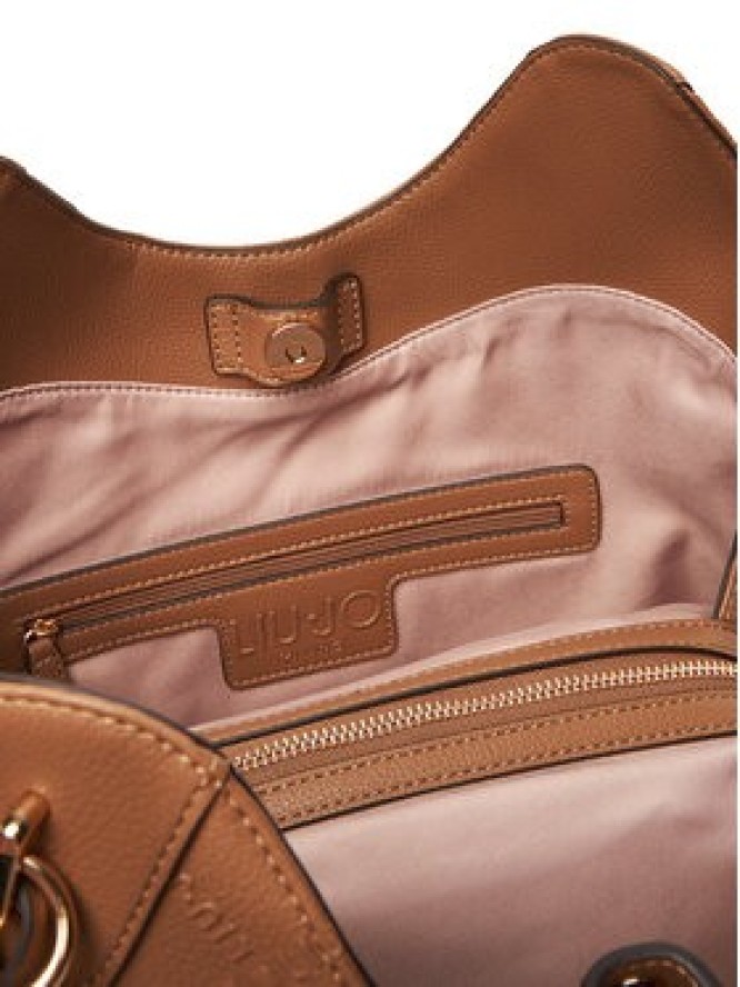 Liu Jo Torebka Ecs L Satchel AF5054 E0538 81140 Brązowy