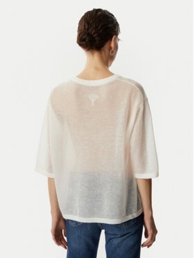 JOOP! Sweter 262Kn58Killa 30102943 Kremowy Relaxed Fit