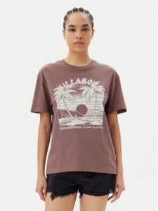 Billabong T-Shirt Sweet Escape EBJZT00419 Brązowy Relaxed Fit