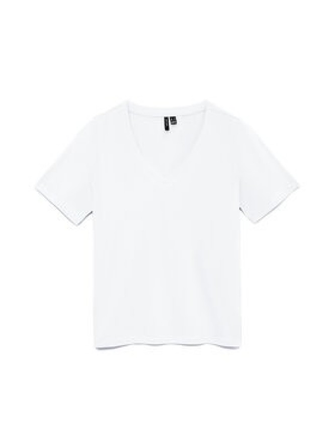 Vero Moda T-Shirt Paulina 10342926 Biały Regular Fit