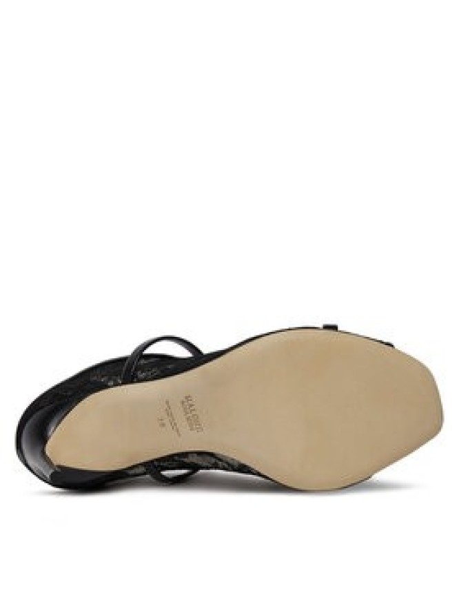 MALONE SOULIERS Klapki Noah 90-16 Czarny