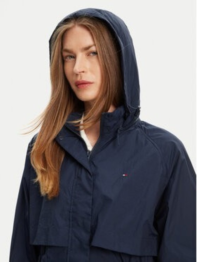 Tommy Hilfiger Wiatrówka WW0WW46444 Granatowy Relaxed Fit