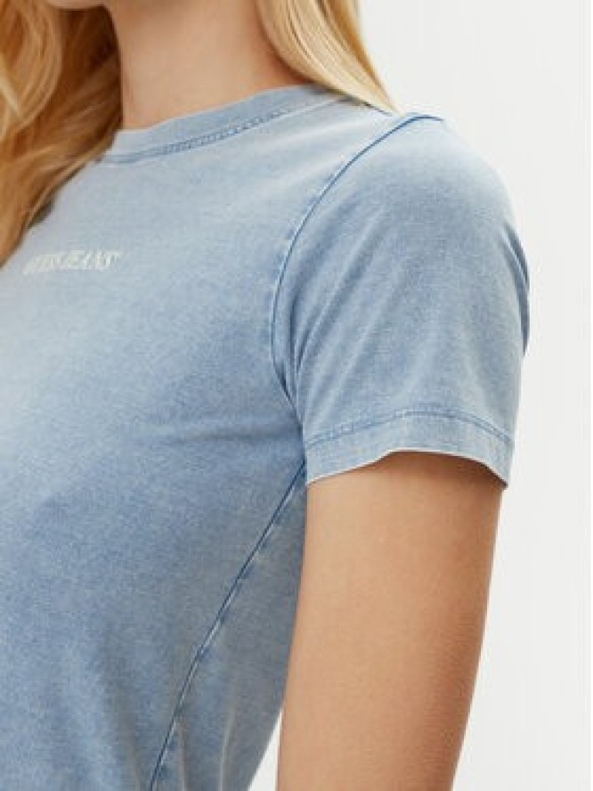 Guess Jeans T-Shirt W5GI41 KCTL1 Niebieski Regular Fit