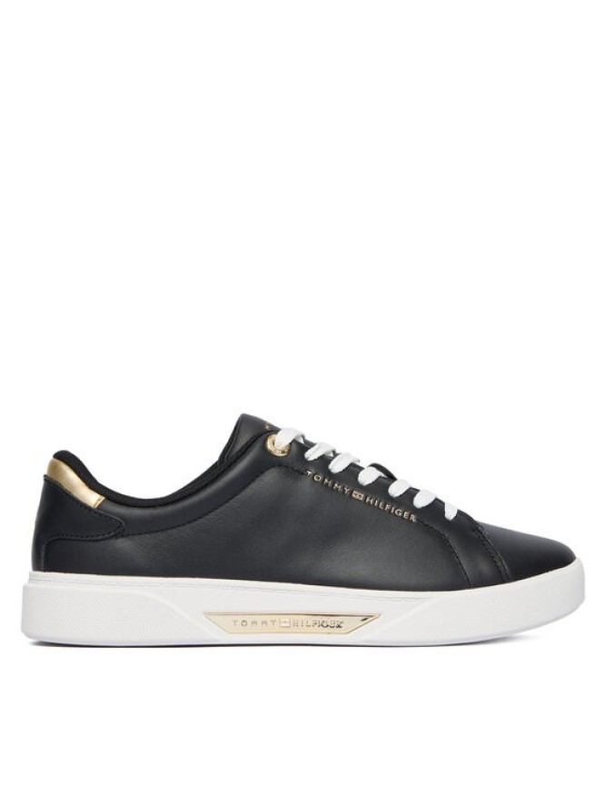 Tommy Hilfiger Sneakersy Essential Chic Court Sneaker FW0FW09019 Czarny
