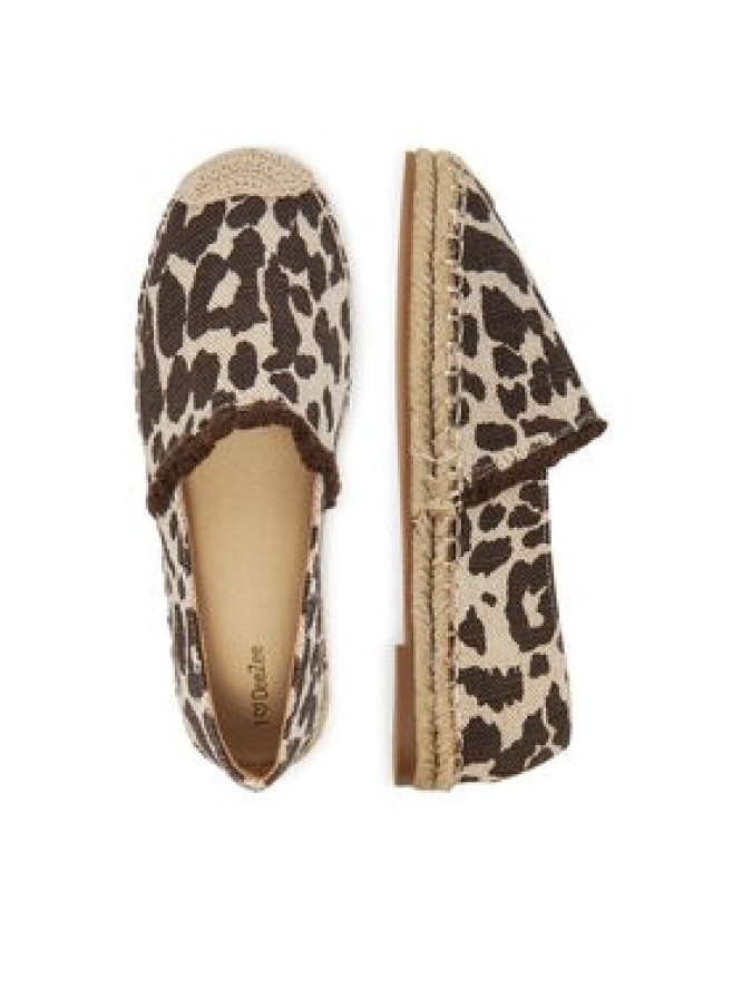 DeeZee Espadryle Q124-1 Brązowy
