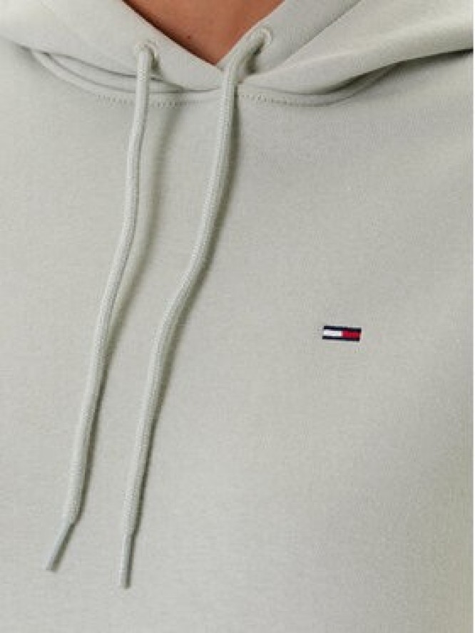 Tommy Jeans Bluza Flag DW0DW19958 Zielony Regular Fit