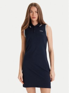 Guess Sukienka codzienna V5GK04 KCOK1 Granatowy Regular Fit