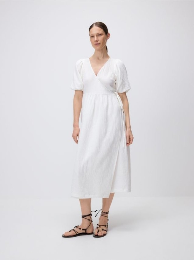 Sukienka maxi - biały