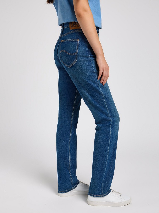 DAMSKIE SPODNIE LEE MARION STRAIGHT SUNKEN WATERFALL 112351240