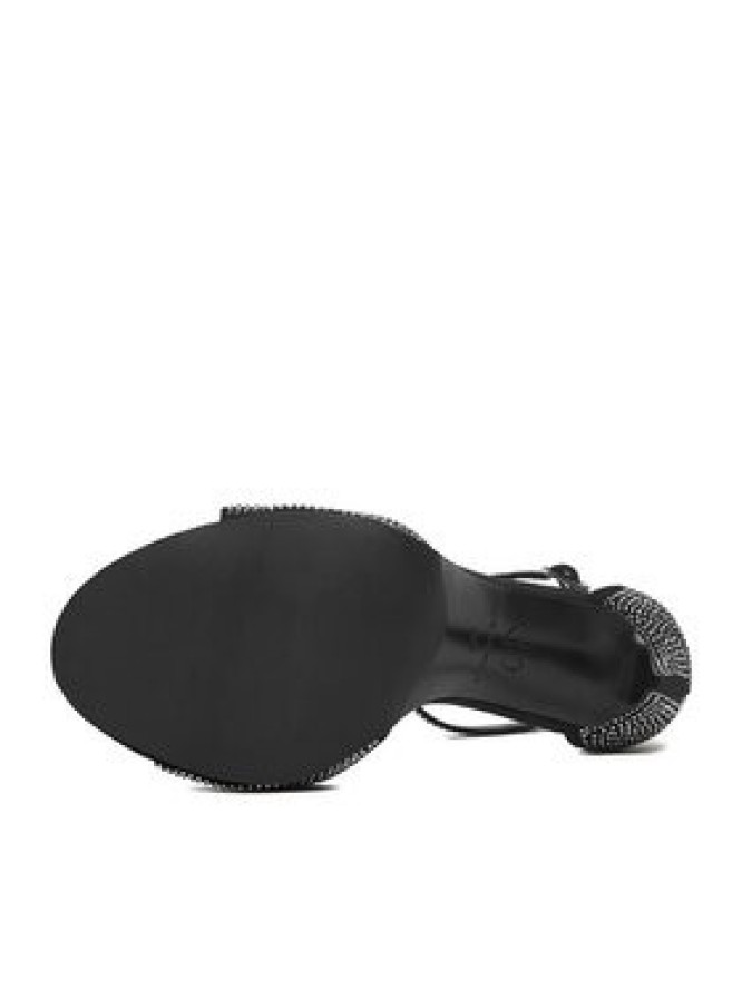 Eva Minge Sandały EO-MARA-LT2360LX-157 Czarny