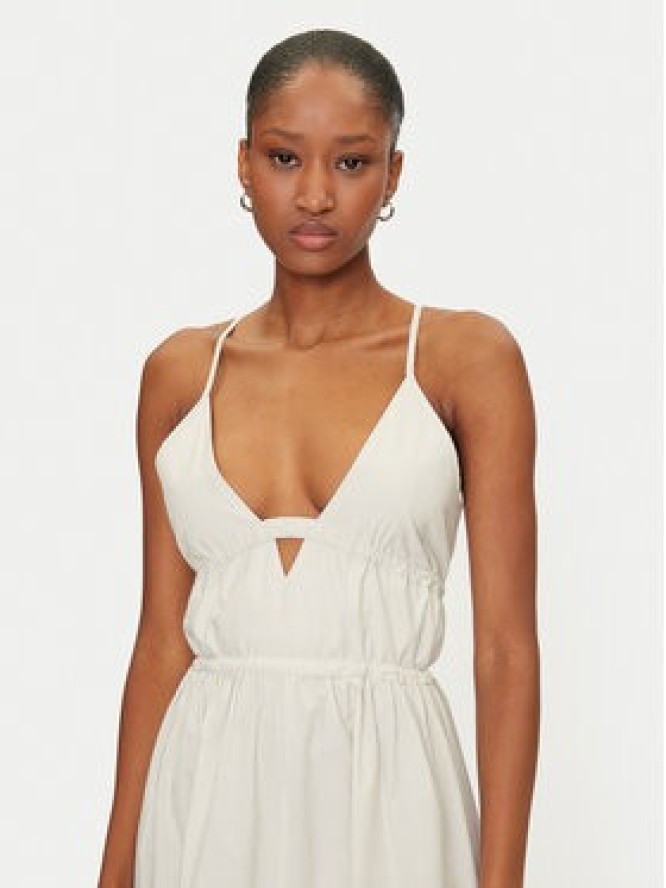 Herskind Sukienka letnia Miranda 5571172 Écru Regular Fit