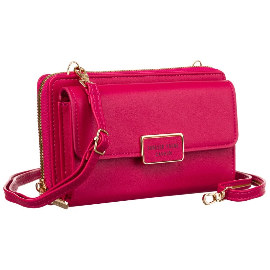 Listonoszka portfel różowy 4U Cavaldi M-18