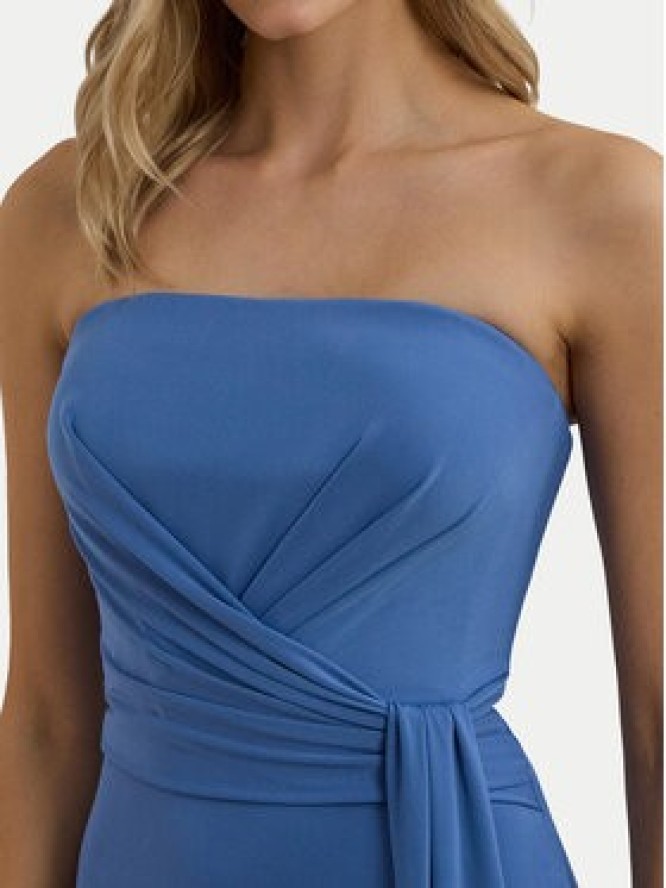 LAUREN RALPH LAUREN Sukienka wieczorowa 253963657002 Niebieski Regular Fit