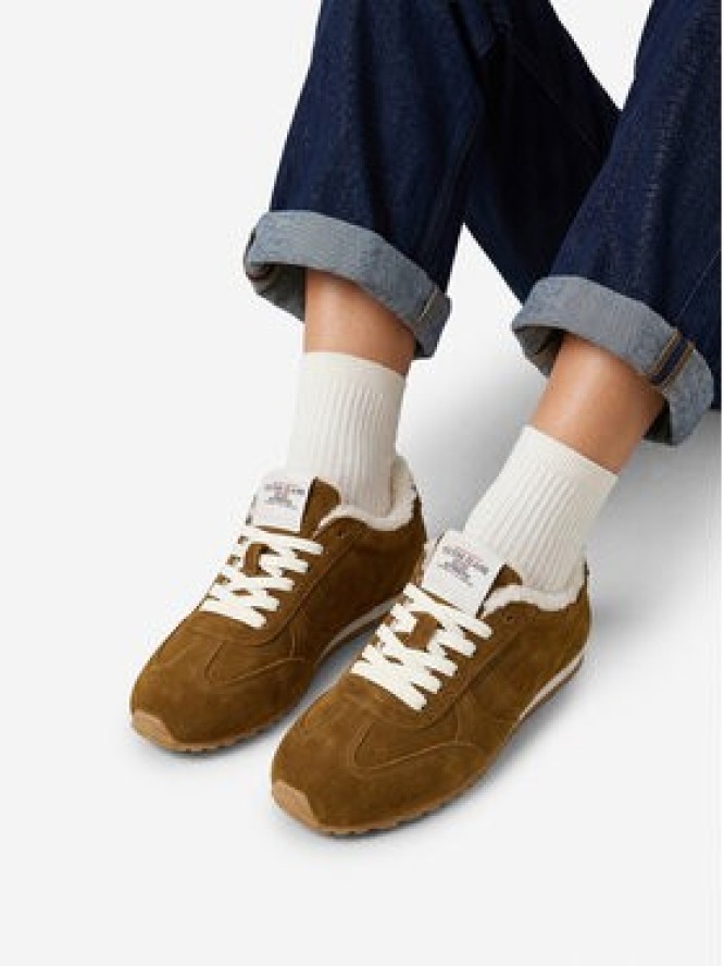 Guess Jeans Sneakersy EO-GSJ0126 Brązowy