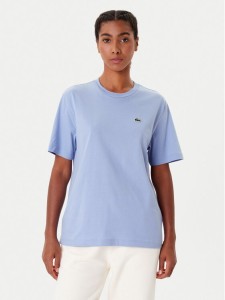 Lacoste T-Shirt TF7215 Błękitny Regular Fit