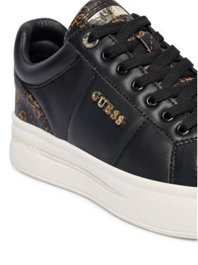 Guess Sneakersy FLFWLL PEL12 Czarny