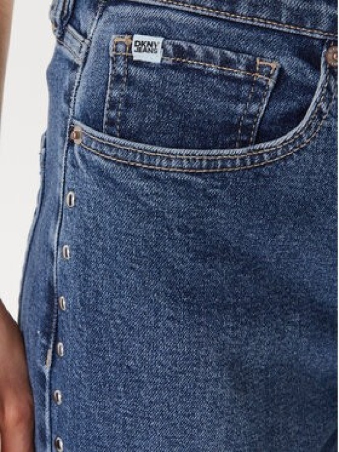 DKNY Jeansy DJ6M4228 Niebieski Wide Leg