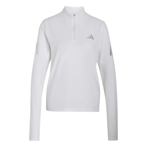 Damska koszulka z długim rękawem i zamkiem błyskawicznym 1/4 adidas Iconic Adi36