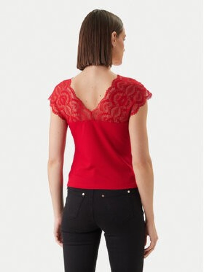 Morgan Bluzka 251-DELI Czerwony Slim Fit