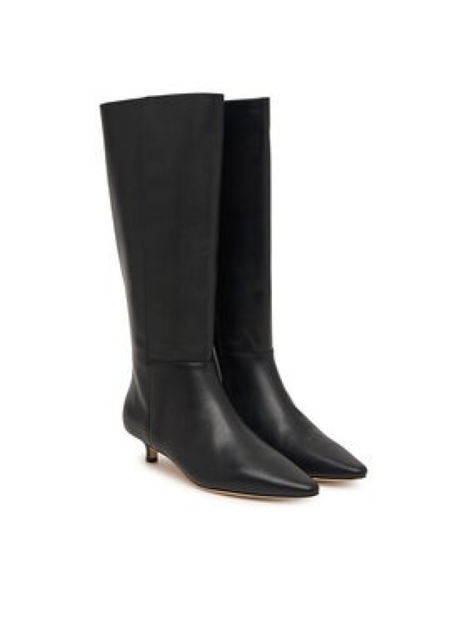 LAUREN RALPH LAUREN Kozaki Frncsa Tl Hl Bo Tal 802P15725001 Czarny