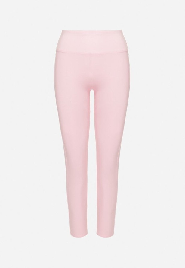 Różowe Legginsy z Modelującymi Przeszyciami Selettia