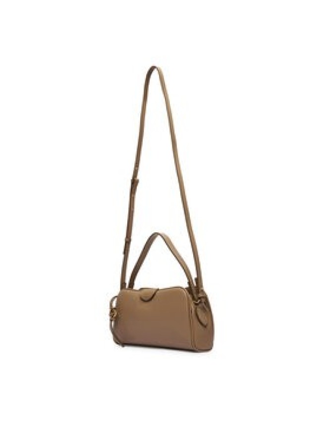 Calvin Klein Torebka Emblem Trio Top Handle Camera Ba LV04F3370G Beżowy