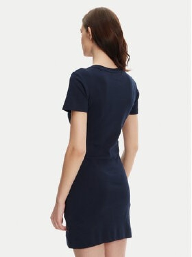 Tommy Hilfiger Sukienka codzienna New Cody WW0WW42721 Granatowy Slim Fit