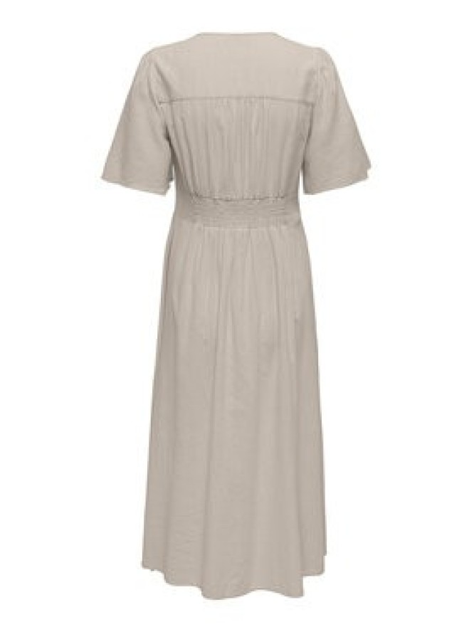 ONLY Sukienka codzienna Tizana 15373535 Beżowy Regular Fit