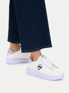 KARL LAGERFELD Sneakersy KL62530N Biały