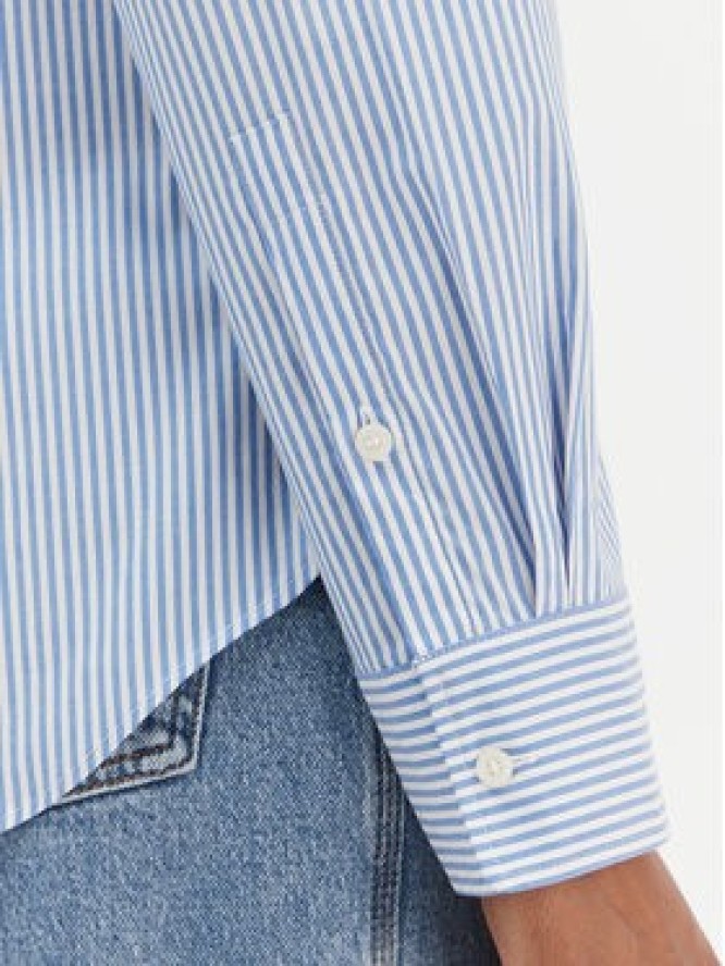 Tommy Hilfiger Koszula Ess WW0WW47169 Niebieski Regular Fit