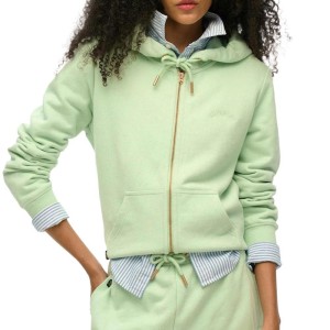Damska bluza z kapturem zapinana na zamek Superdry Essential Logo Hb