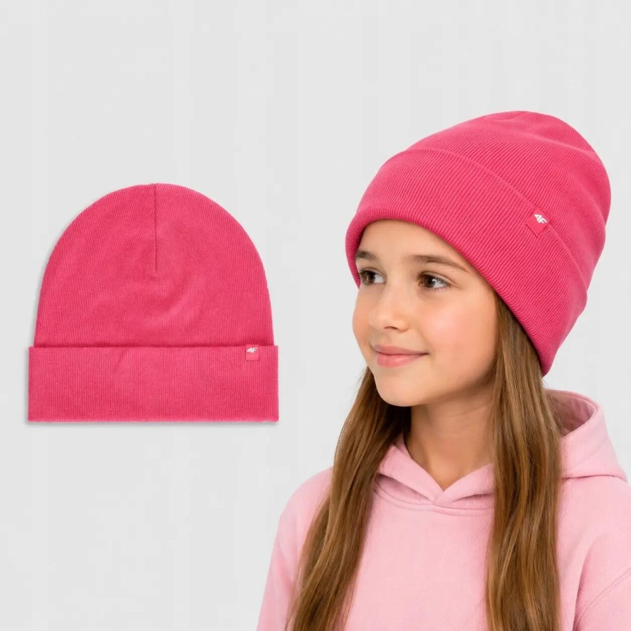 CZAPKA PRZEJŚCIOWA 4F BEANIE UNISEKS DAMSKA ACAPU0739 SS26